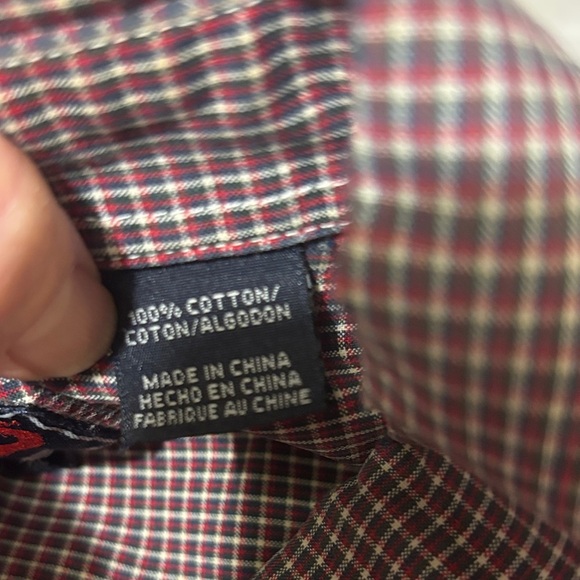 Roper Plaid Short Sleeve Button Down Shirt - Picture 4 of 9